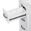 Ensemble de meuble-lavabo simple avec plateau en céramique Milla