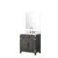 Ensemble de miroir de meuble-lavabo simple 36 po x P 22 po Laurel-104785252-104828542
