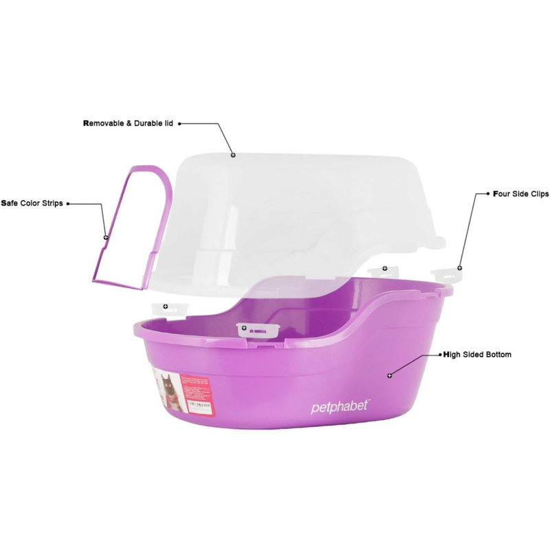 Litière pour chat Jumbo, Rose