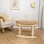 Thorith Moses Basket with Bedding with Mattress-1706298497