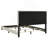 Cream Upholstered  Bed