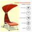Chaise longue simple avec coussin 67,5 po-50229753