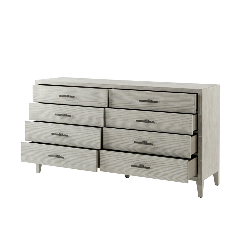 Breeze 8 - Drawer Solid Wood Dresser