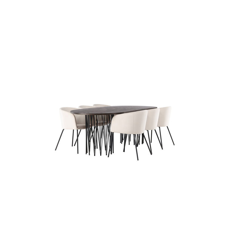 Marengo 6 - Person Dining Set