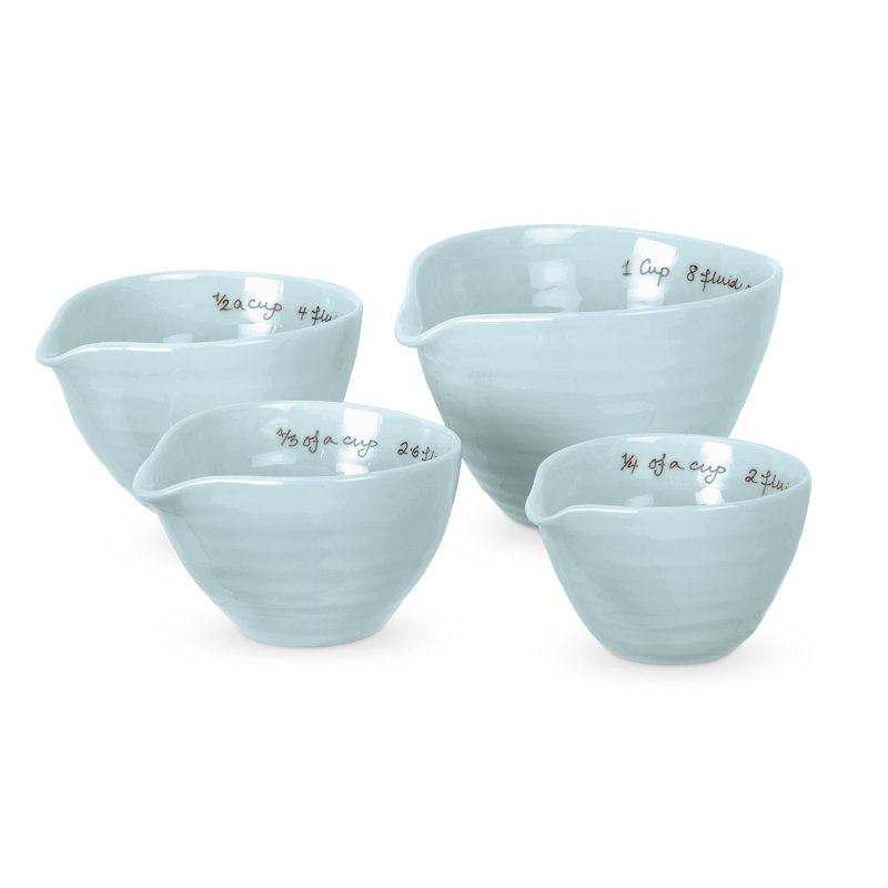 Portmeirion Sophie Conran Celadon Measuring Cups 5.5"