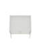 Table de chevet 20 po Coney en blanc (2 tiroirs)-120942644
