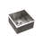13 Inch Undermount Stainless Steel Kitchen Sink - 18 Gauge, 9 Deep Single Bowl Basin With X-Shaped Water Guide, Condensation Coating, Soundproof Pad & Accessories 13X15 Inch, Steel, And Smooth,