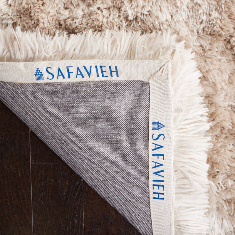 Gentas Shag Hand Tufted Performance Solid Color Rug, Rectangle 5' x 8'