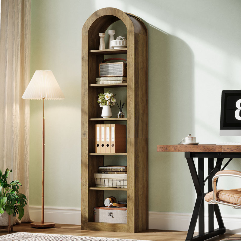 190cm H x 50cm W Standard Bookcase, Brown