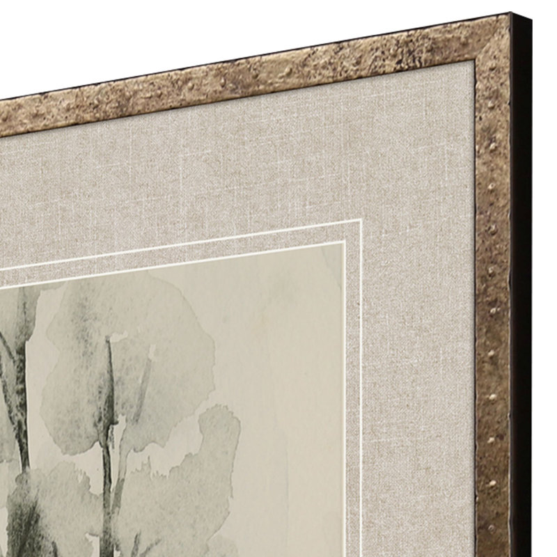 Malanta Knowles Ethereal Forest Landscape Canvas Art with Antique Bronze Frame