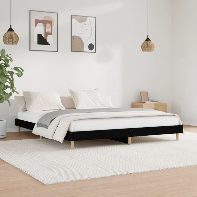 Brotherhood Bed, Black, 180 x 200cm
