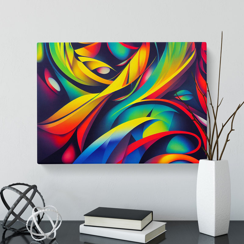 Graffiti Art Vol.6 - Wrapped Canvas, 50cm H x 76cm W x 3cm D