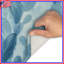 Tapis de bain cactus bleu-1040451964