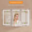 Lighted Bathroom Medicine Mirror Cabinet With Sockets & Usbs, 60" W X 36" H, Anti-Fog Dimmable Light And Colour Adjustment, Easy To Install