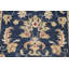 Tapis de couloir beige en laine noué à la main de conception unique 2 pi 8 po x 9 pi 11 po New Age