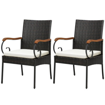 Chaise de salle à manger d'extérieur Ivalou