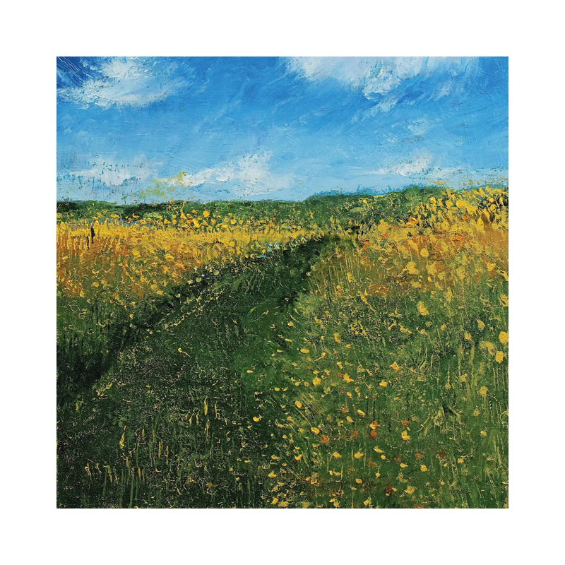 Wisconsin Meadow 1 Piece Wrapped Canvas Painting, 66.04 cm H x 66.04 cm W x 3.175 cm D