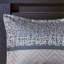 Ensemble d'édredon 7 pièces jacquard bleu marine-122118898-122118901