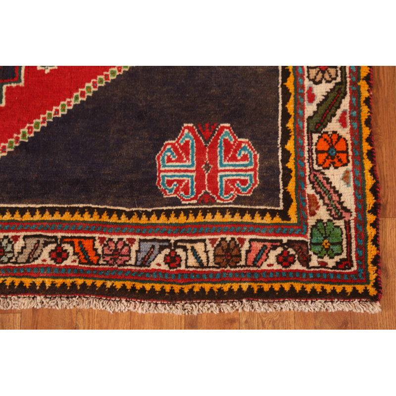 Tapis traditionnel géométrique rétro 5 x 6