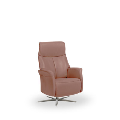 Mcclinton Upholstered Swivel Recliner
