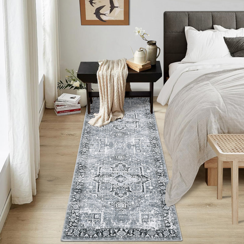 Tapis Dolcho avec envers antidérapant, Tapis de couloir 2 pi x 6 pi
