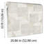 Papier peint blanc géométrique-1719820691