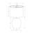 Lighting, Table Lamp, Grey Concrete, Ivory / Cream Shade, Contemporary