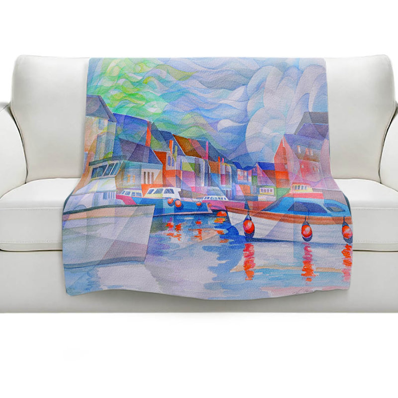 Couverture sherpa doux à la harbor, l 68 po x L 80 po