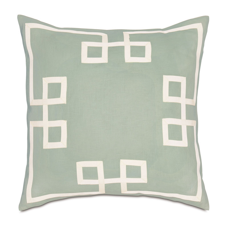 Resort Linen Program Linen Euro Pillow Cover & Insert, Mint