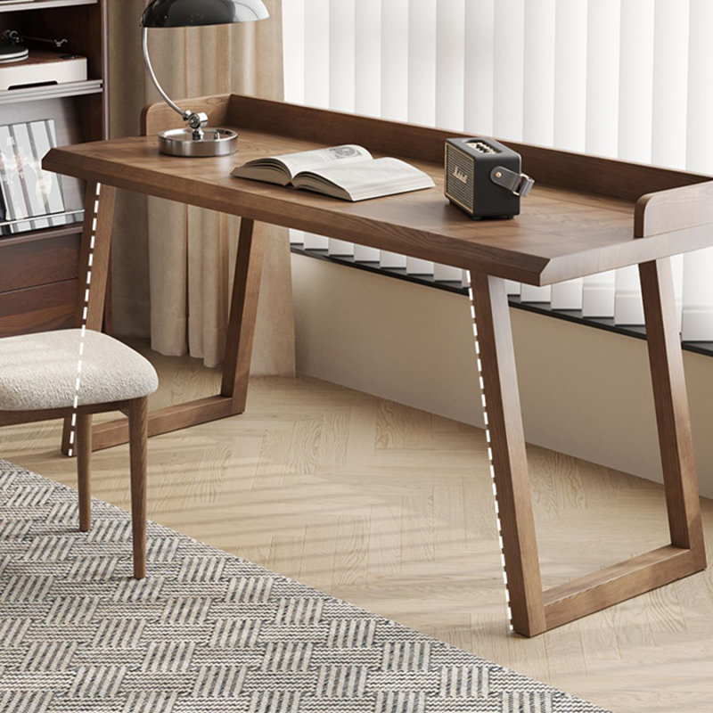 Bureau moderne et simple avec une chicane, H 29,53 po x l 78,74 po x P 23,62 po