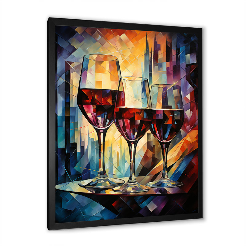Toast Reflections - Impression, Cadre simple noir, H 32 po x l 24 po x P 1 po