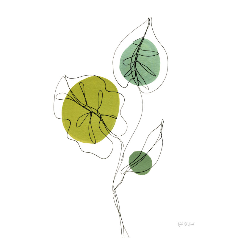 «Garden Delight I» par Yvette St. Amant, H 24 po x l 18 po