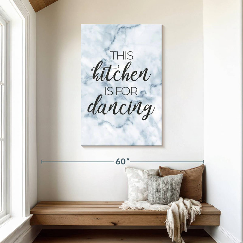 Kitchen For Dancing, 45" H x 30" W