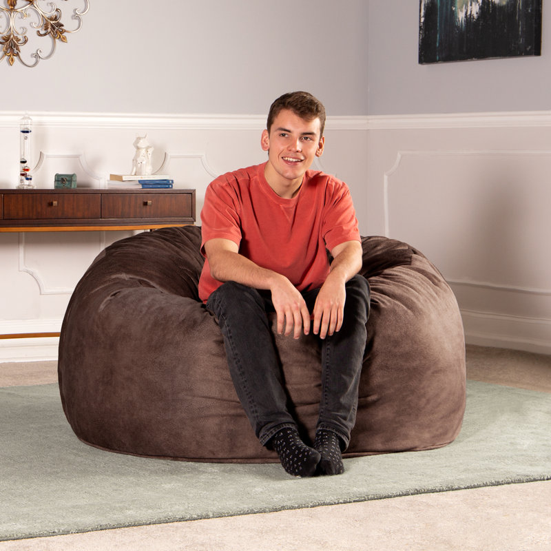 Polyester Classic Bean Bag, Chestnut