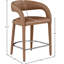 Tabouret de comptoir en simili cuir Arthur-William-73672584