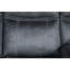 Canapé modulaire moderne en nubuck gris avec densité de port et de mousse D24 / d20 - Inclinaison et fabrication bicolores de qualité supérieure-2050916534
