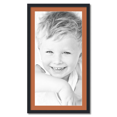 Wood Picture Frame with Mat