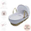 Cotton Blend Moses Basket Bedding Set-372010718