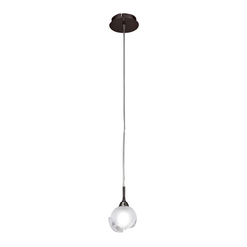 Swasey 1 - Light Mini Pendant, Black Chrome