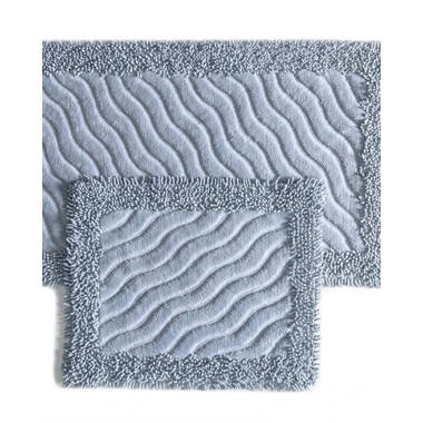 Zebra bath mat taupe/white - Newport