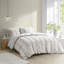 Premium Cotton Jacquard Bedding Sets, Ivory Gray, Home Comfort