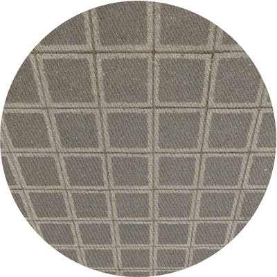Tapis gris tissé à la machine