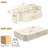 78.7" Foldable Sleeper Sofa Bed Full-Size Corduroy Compression Couch Bed - No Assembly Required-872861810