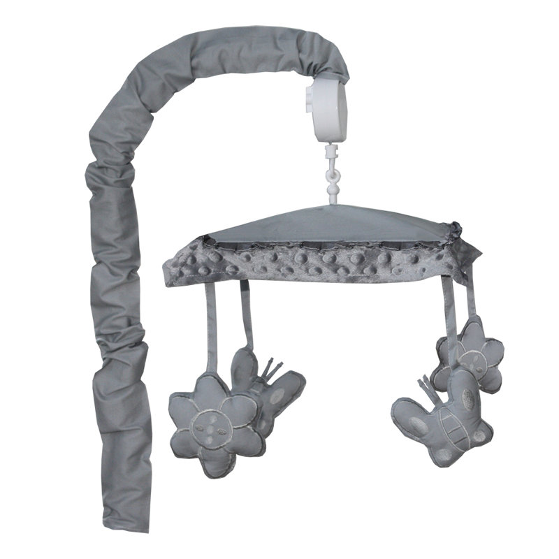Salim 9 - Piece Crib Bedding Set, Grey