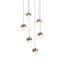 Luminaire suspendu grappe à 6 lumières DEL Grapes®-14262540-14262542-87058778