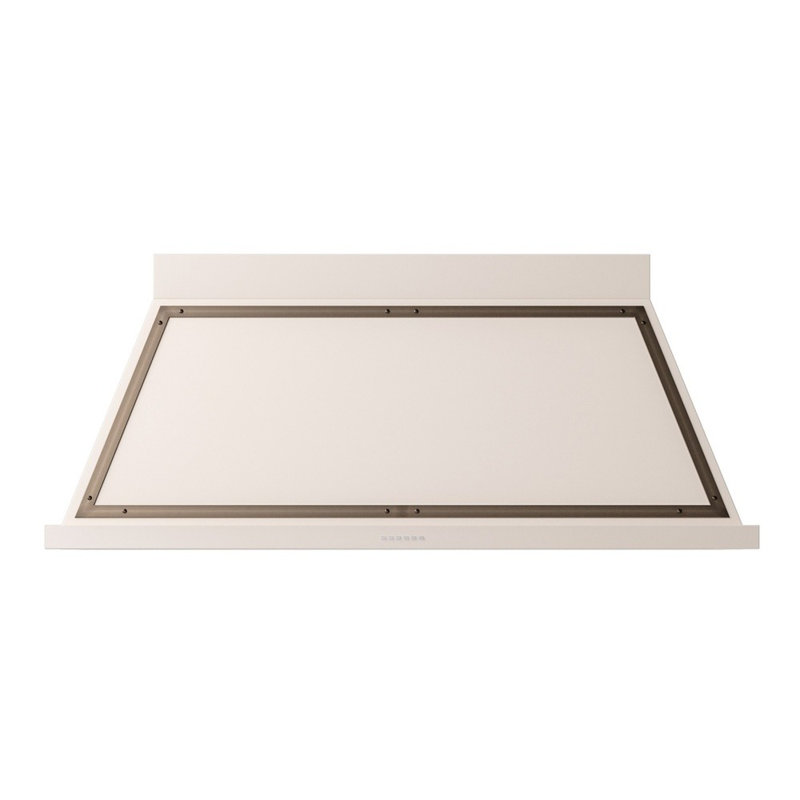 Hotte murale à conduit 60 pouces Nostalgie II ILVE Nostalgie II ILVE, Blanc antique / bronze