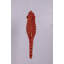 Petite statue d'hippocampe rouge