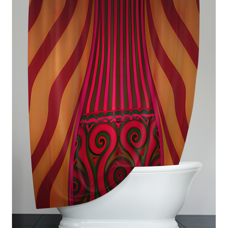 Rideau de douche Yarrington, H 72 po x l 70 po