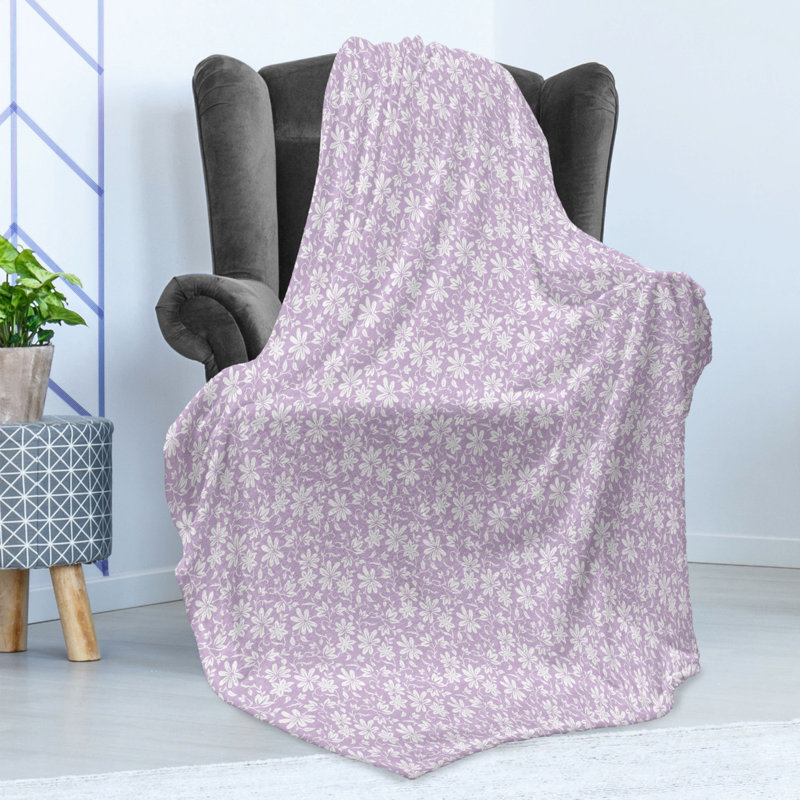 Hand Woven Throw Blanket, 60" W x 80" L