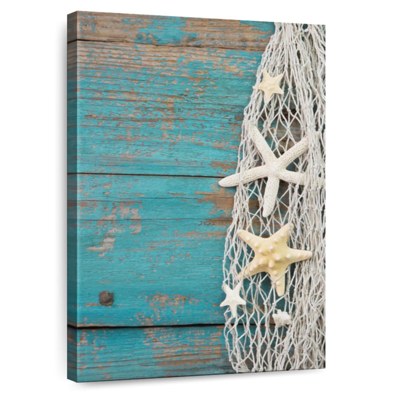 Aletra Starfish In Tangled Net, 30" H x 20" W